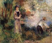Pierre-Auguste Renoir On Chatou Island France oil painting artist